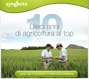 Syngenta festeggia i 10 anni