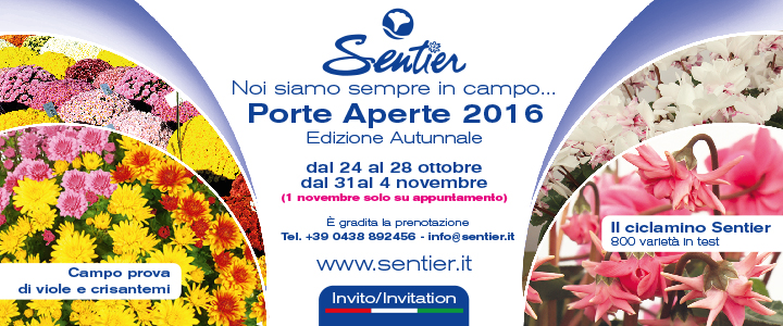 Porte Aperte da Sentier 24.28 Ottobre, 31-4 Novembre